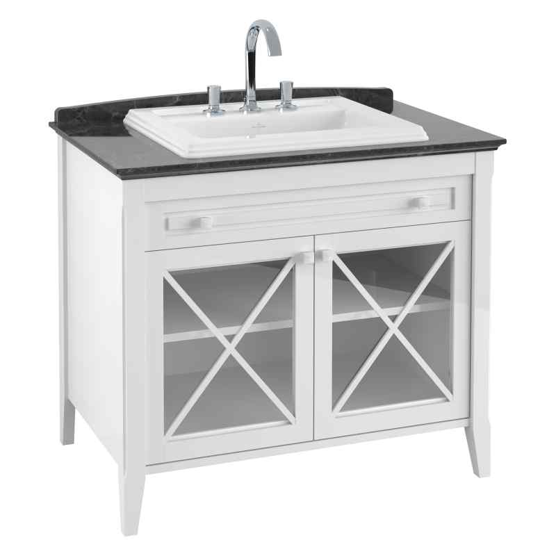 Villeroy & Boch Hommage Vanity Unit with Washbasin 985x850x620mm ...